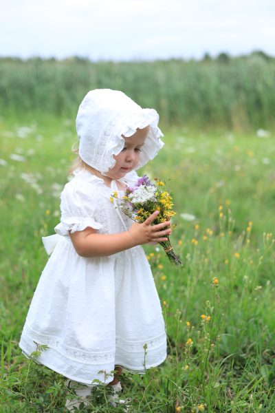Embroidered Christening Dress for Baby Girl