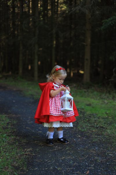 Fantasy Red Riding Hood Outfit - Fairy Tale Dress