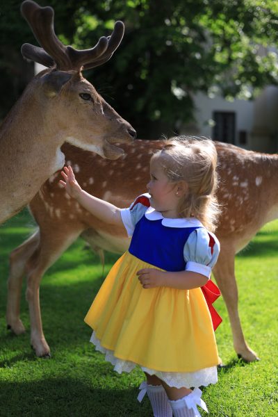 Snow White Inspired Magic Dress for Girls