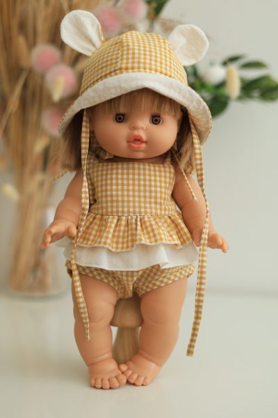 Mouse Ear Doll Outfit for Minikane 32–34 cm